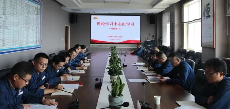 赵春棠旁听督导动力检计量中间党委实际进修中间组进修